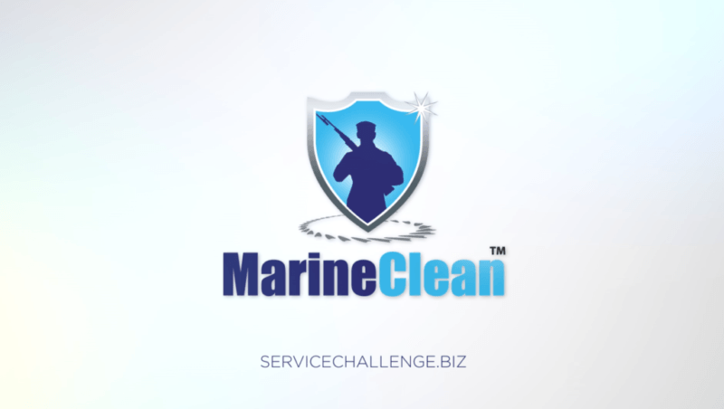 Animated promo video for MarineClean