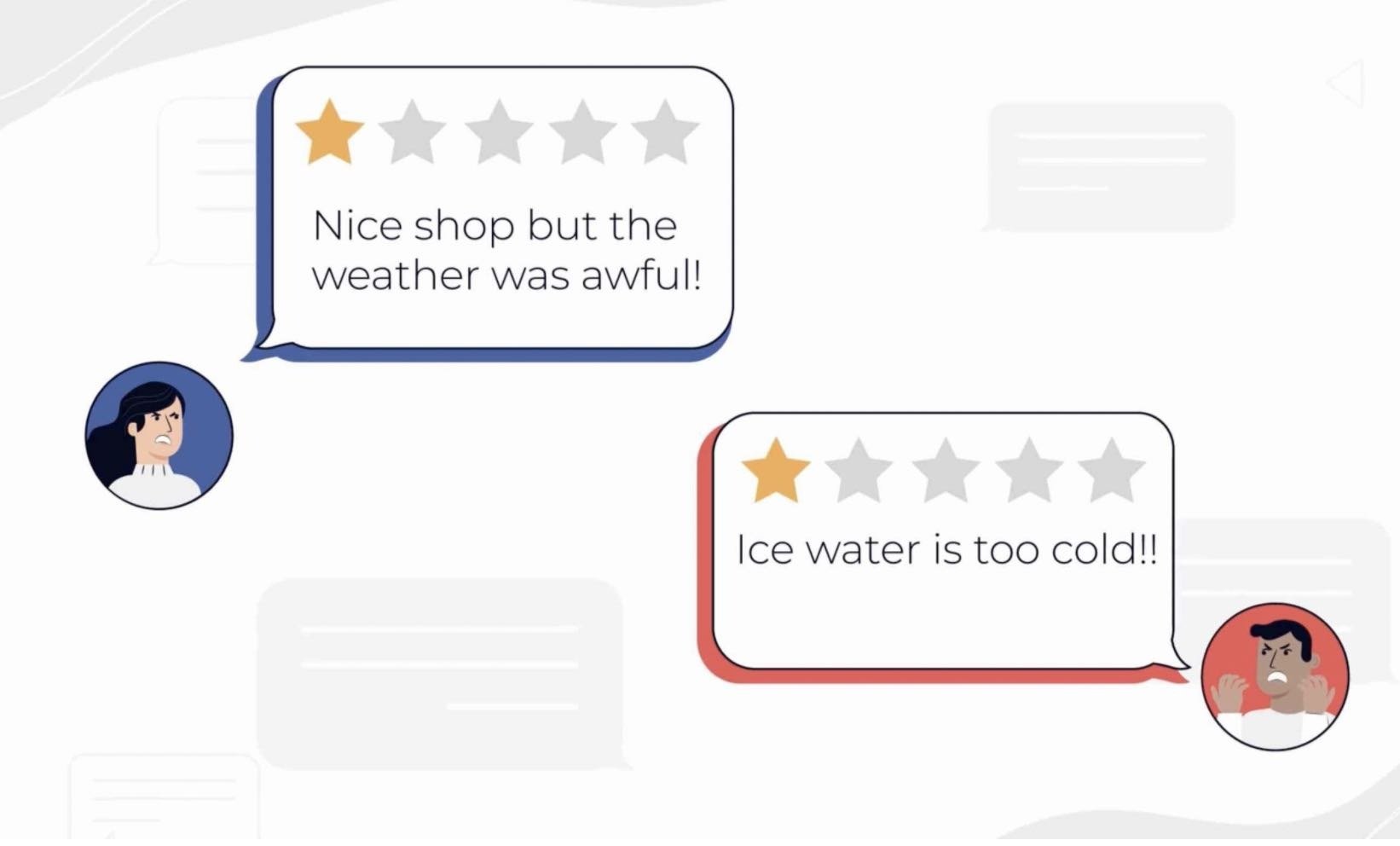 Negative reviews